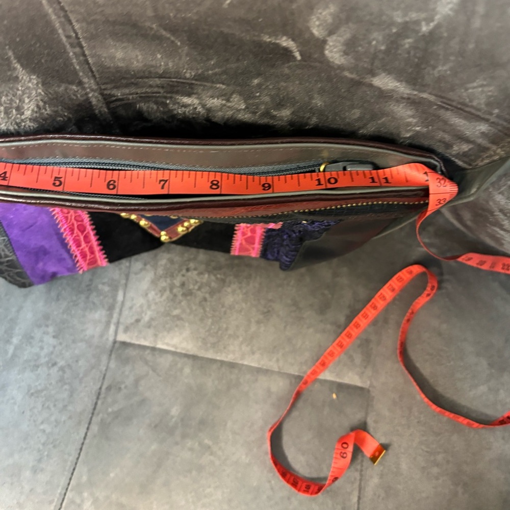 Colorful Patchwork Shoulder Bag - Picture 6 of 6